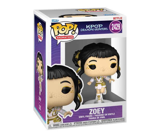 Funko POP POP Animation: KPOP Demon Hunters - Zoey - 1547067 - zdjęcie 3